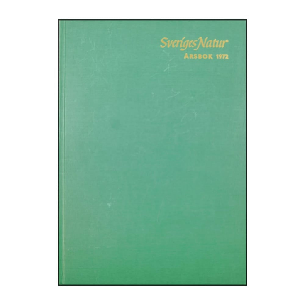 Snf 1972 Internationell Naturvård