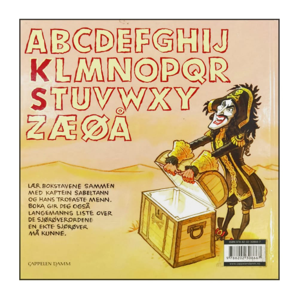 Egil Nyhus & Terje Formoe: Kaptein Sabeltann Og Bokstavsjakten