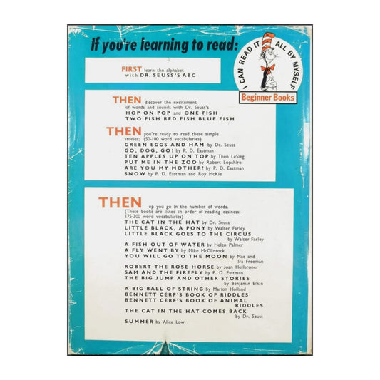 P. D. Eastman: The Cat In The Hat Beginner Book Dictionary