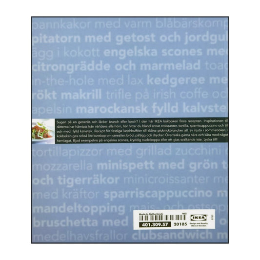 Ikea Kokbok: Brunch Och Lunch