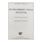 Mark Twain: Huckleberry Finn'S Äventyr