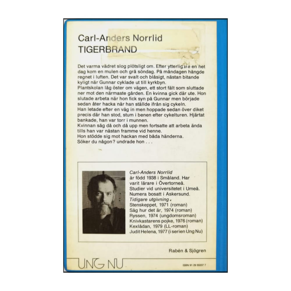Carl-Anders Norrlid: Tigerbrand