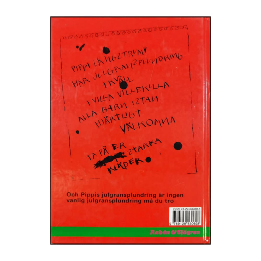 Astrid Lindgren: Pippi Långstrump Har Julgransplundring