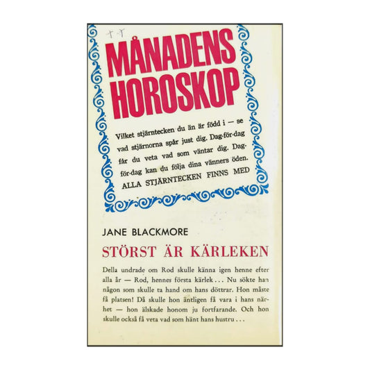 Jane Blackmore: Störst Är Kärleken
