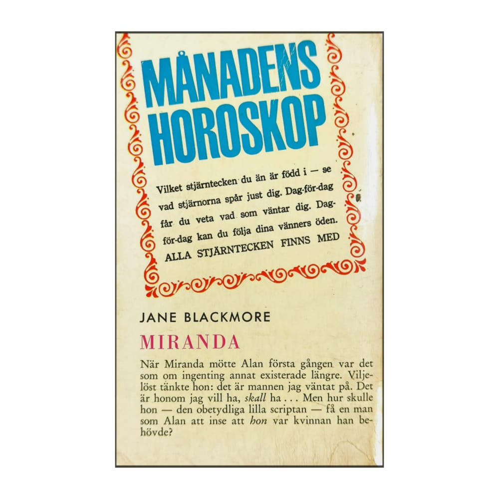 Jane Blackmore: Miranda