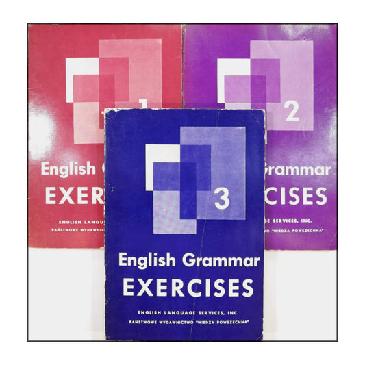 English Grammar Exercises 1-3