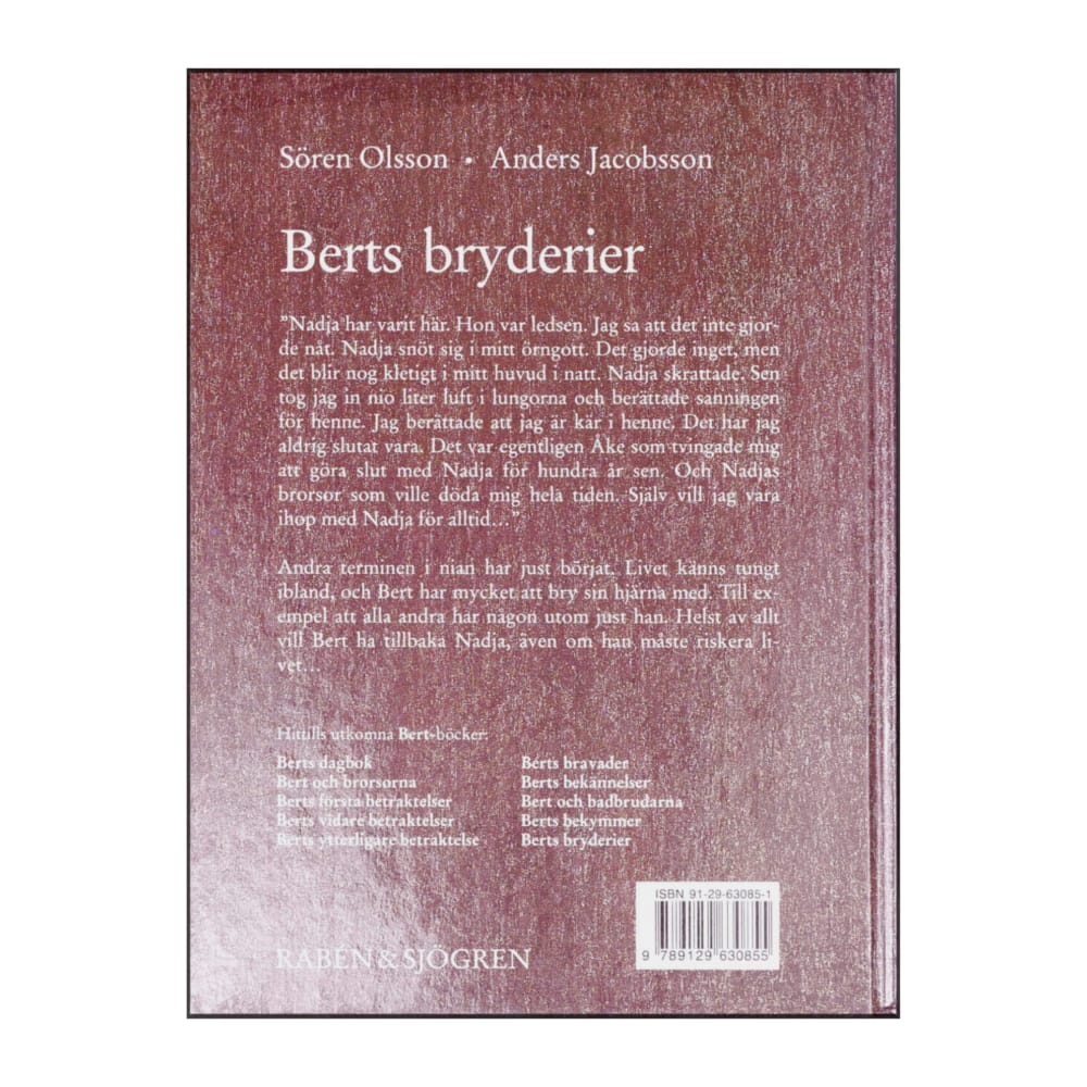Bert: Berts Bryderier