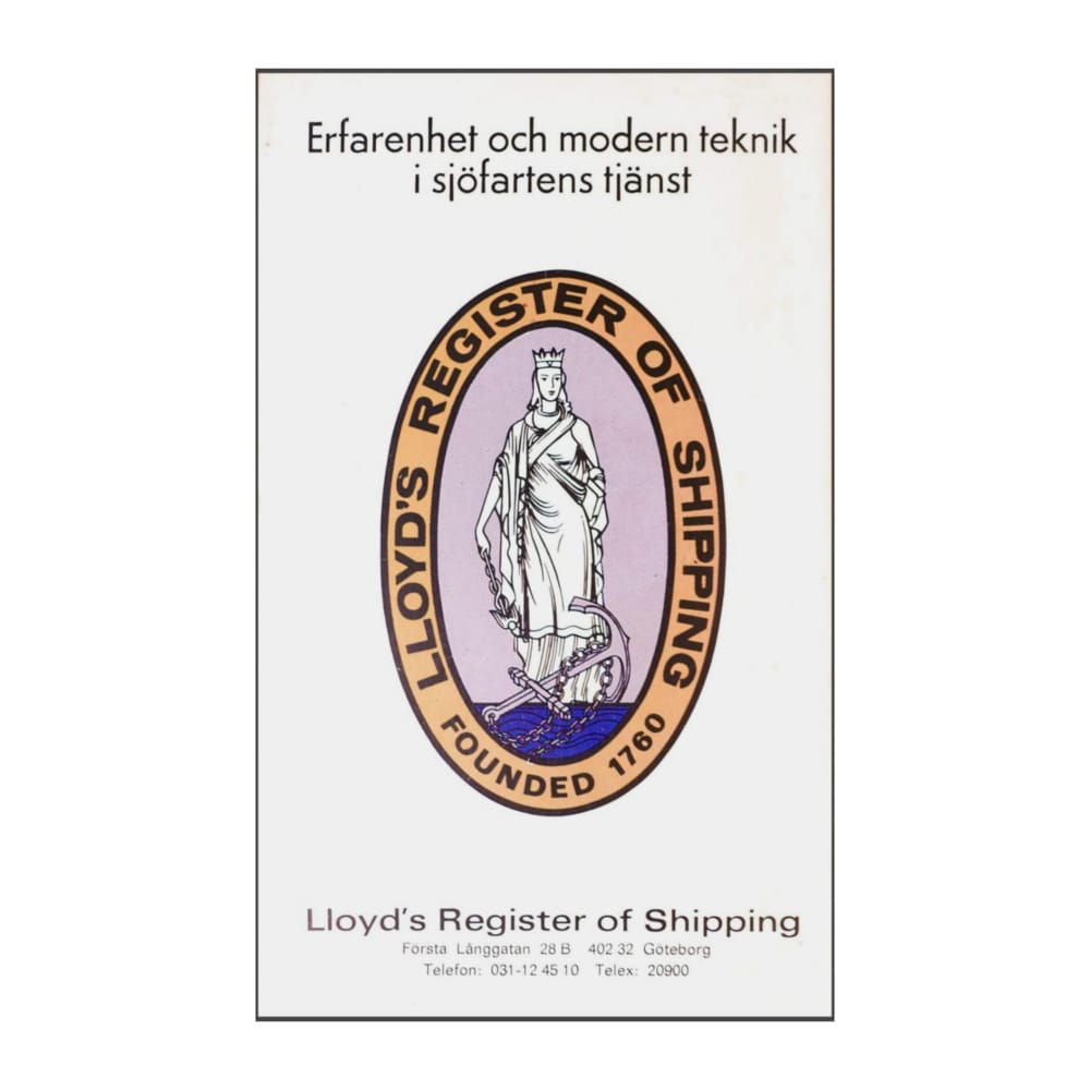 Svensk Illustrerad Skeppslista 1980