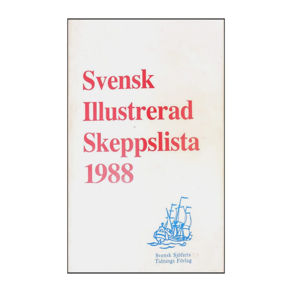 Svensk Illustrerad Skeppslista 1988
