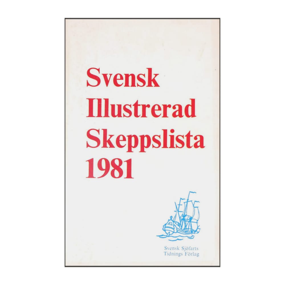 Svensk Illustrerad Skeppslista 1981