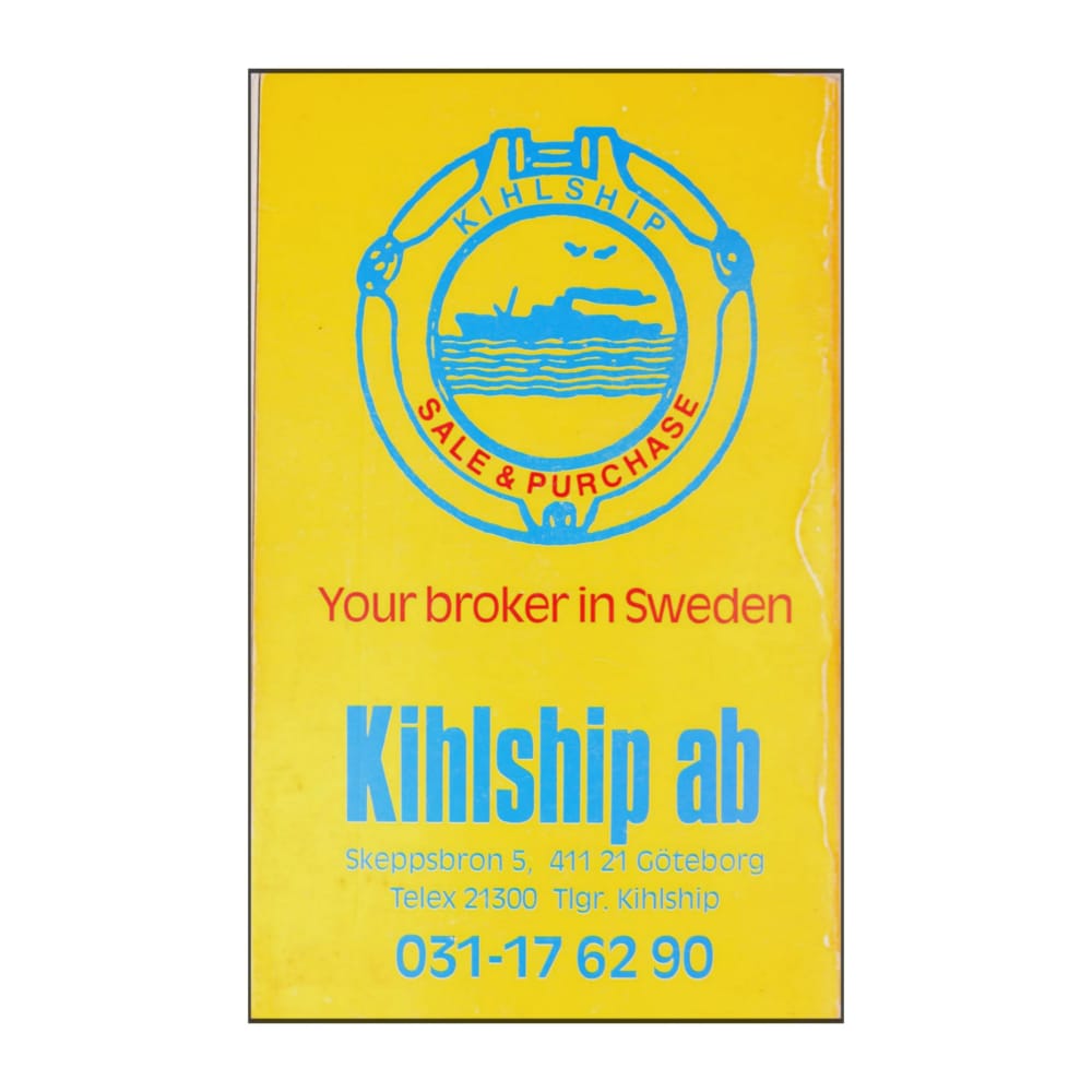 Svensk Illustrerad Skeppslista 1984