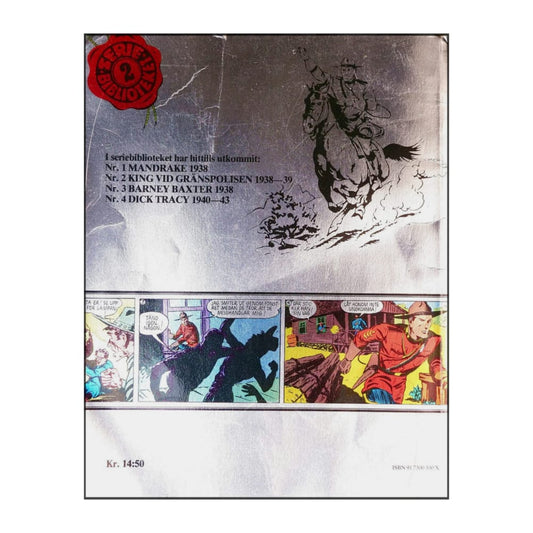 Seriebiblioteket Nr 2 - King Vid Gränspolisen 1938-1939