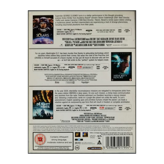 Solaris + Minority Report + Planet Of The Apes