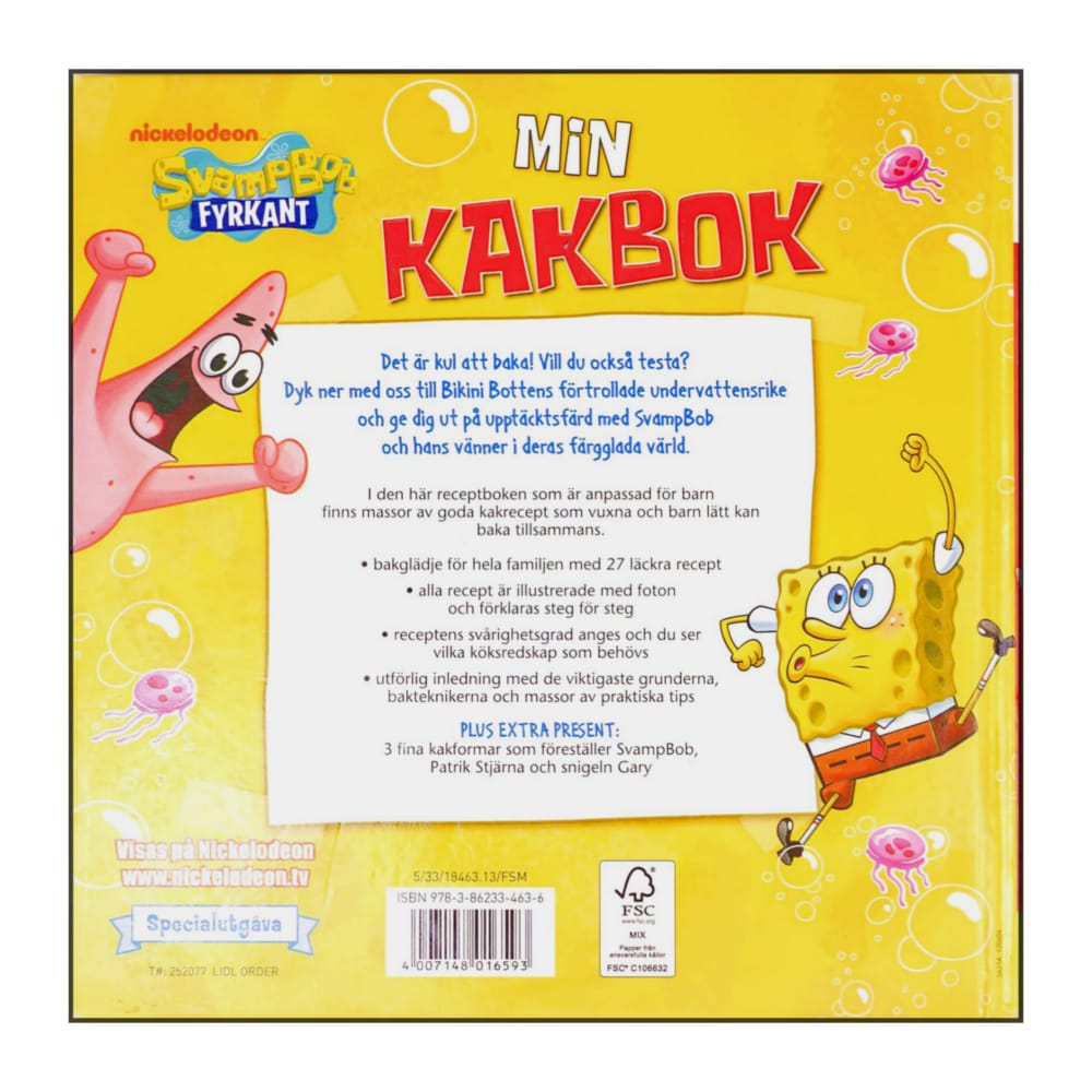 Spongebob Fyrkant - Min Kokbok