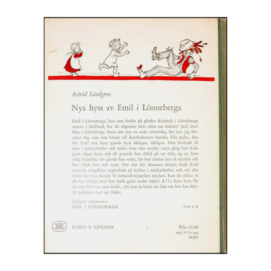 Astrid Lindgren: Nya Hyss Av Emil I Lönneberga