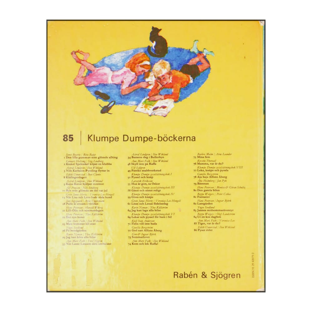 Ann Mari Falk & Veronica Leo: Tiger Var Är Du