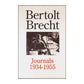 Bertolt Brecht: Journals 1934-1955