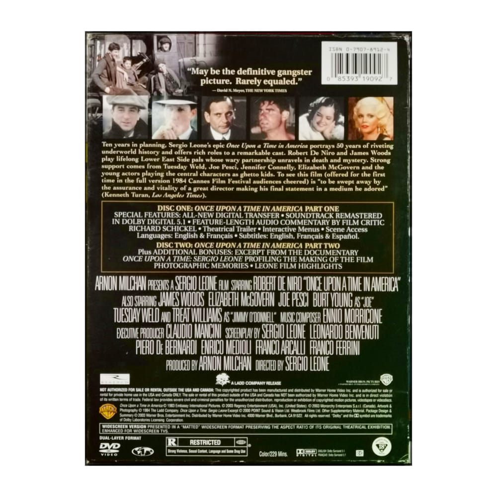 Once Upon A Time In America