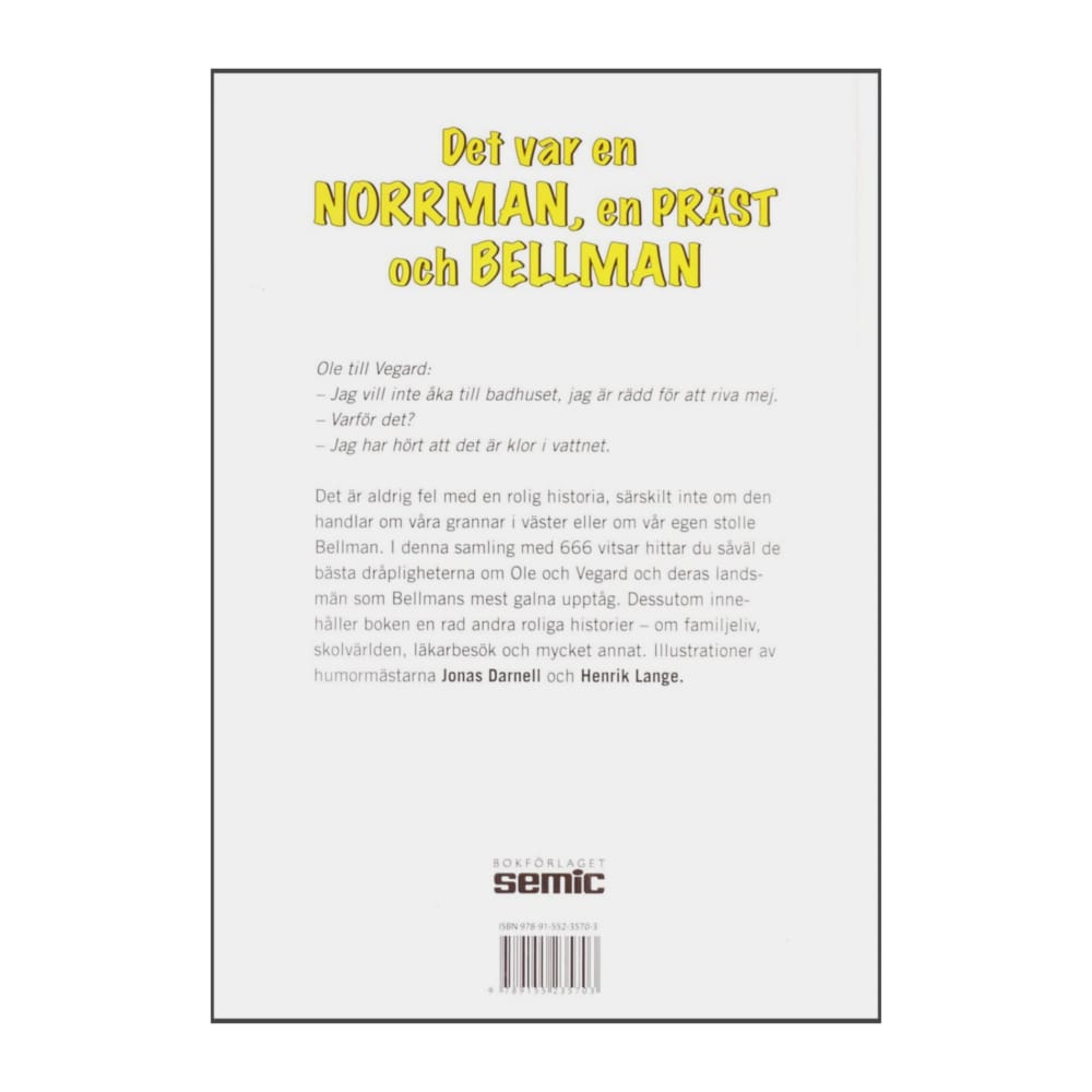 Det Var En Norrman En Präst Och Bellman
