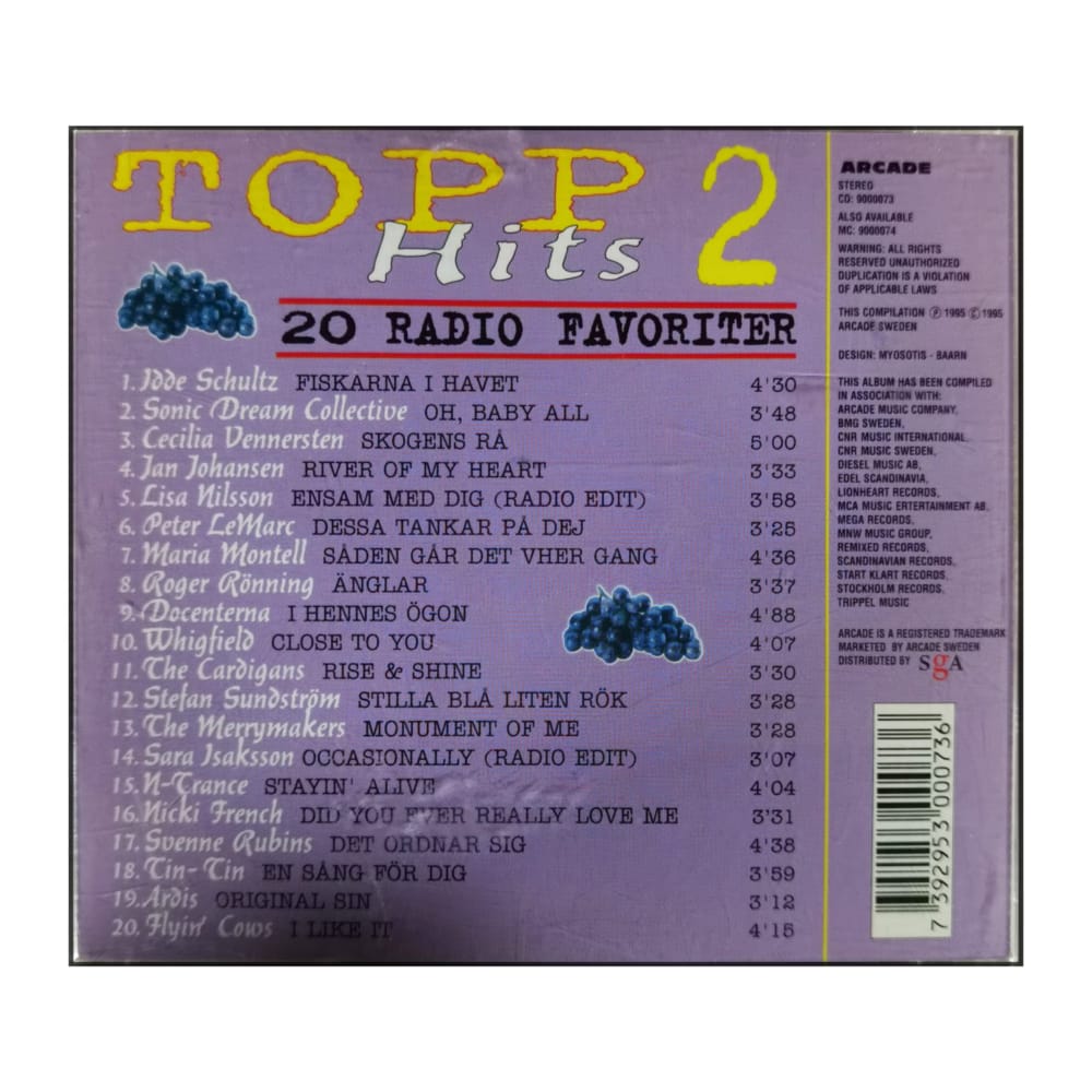 Topp Hits 2: 20 Radio Favoriter