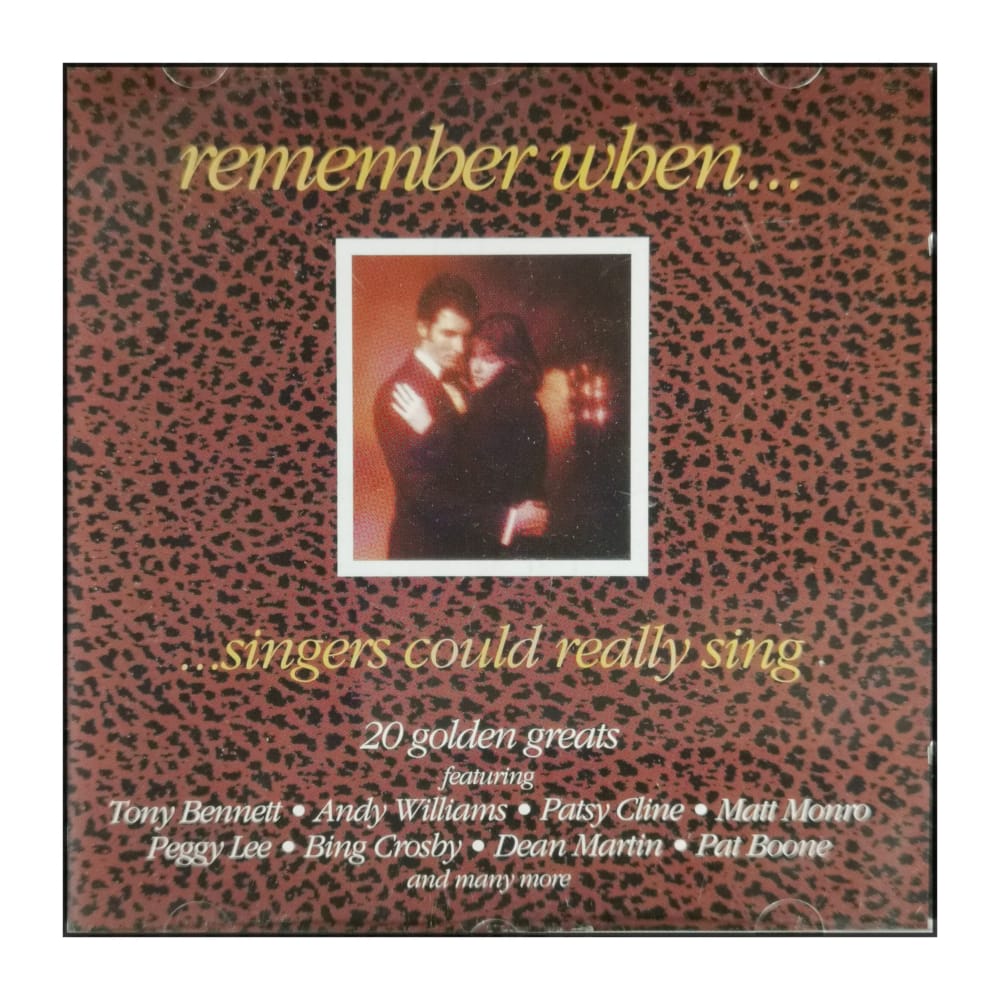 Remember When Singers Could Really Sing: 20 Golden Greats