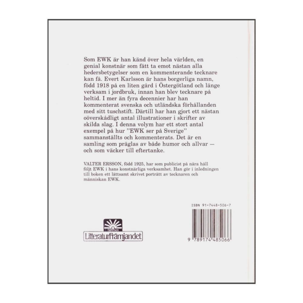 Valter Ersson: Ewk Ser På Sverige