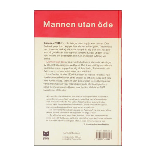 Imre Kertész: Mannen Utan Öde