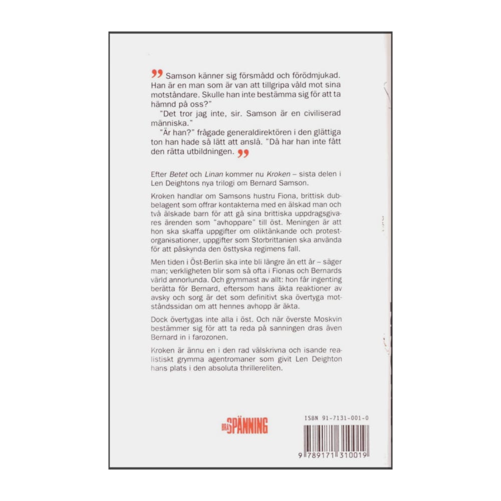 Len Deighton: Spionkroken
