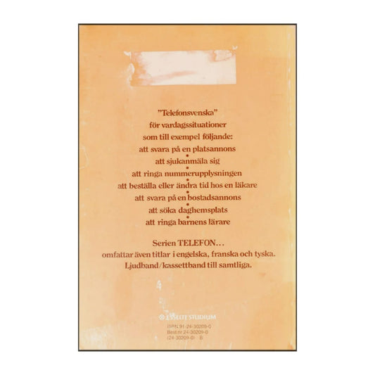 Karin Henriksson: Telefonsvenska