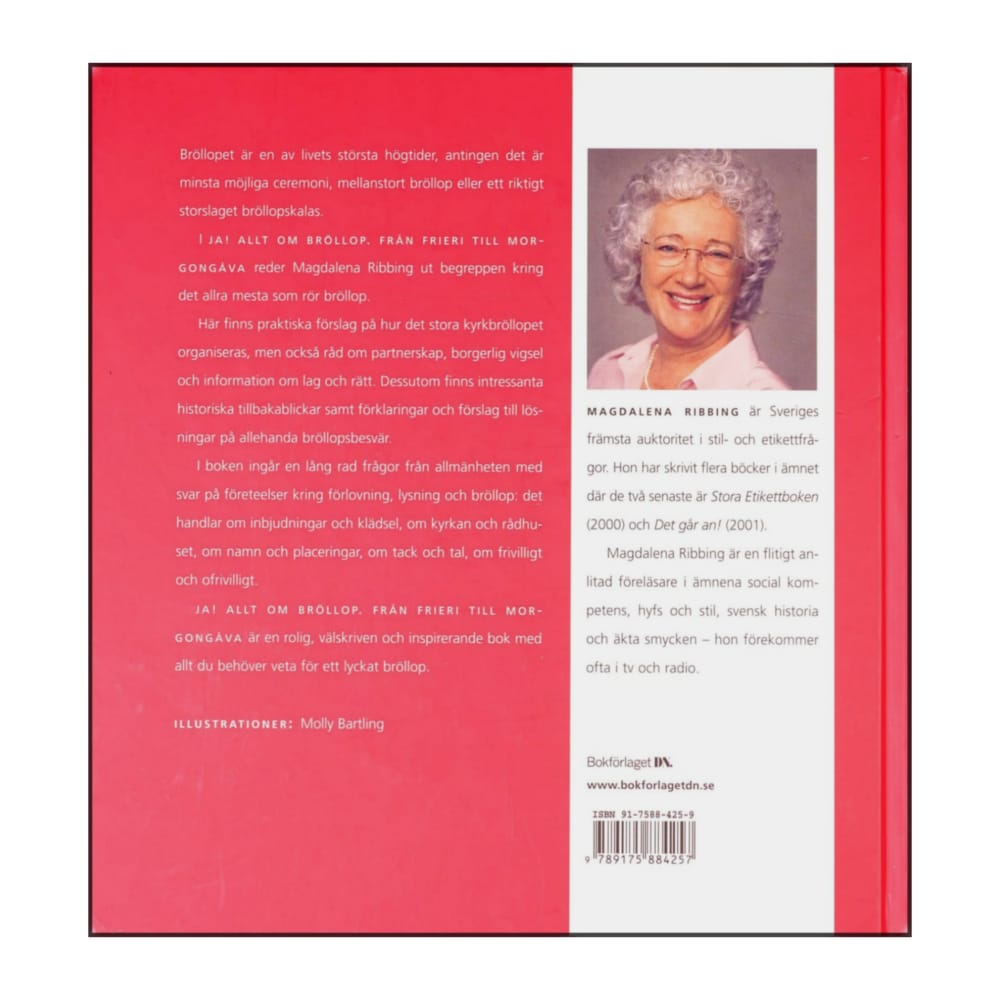 Magdalena Ribbing: Ja! Allt Om Bröllop