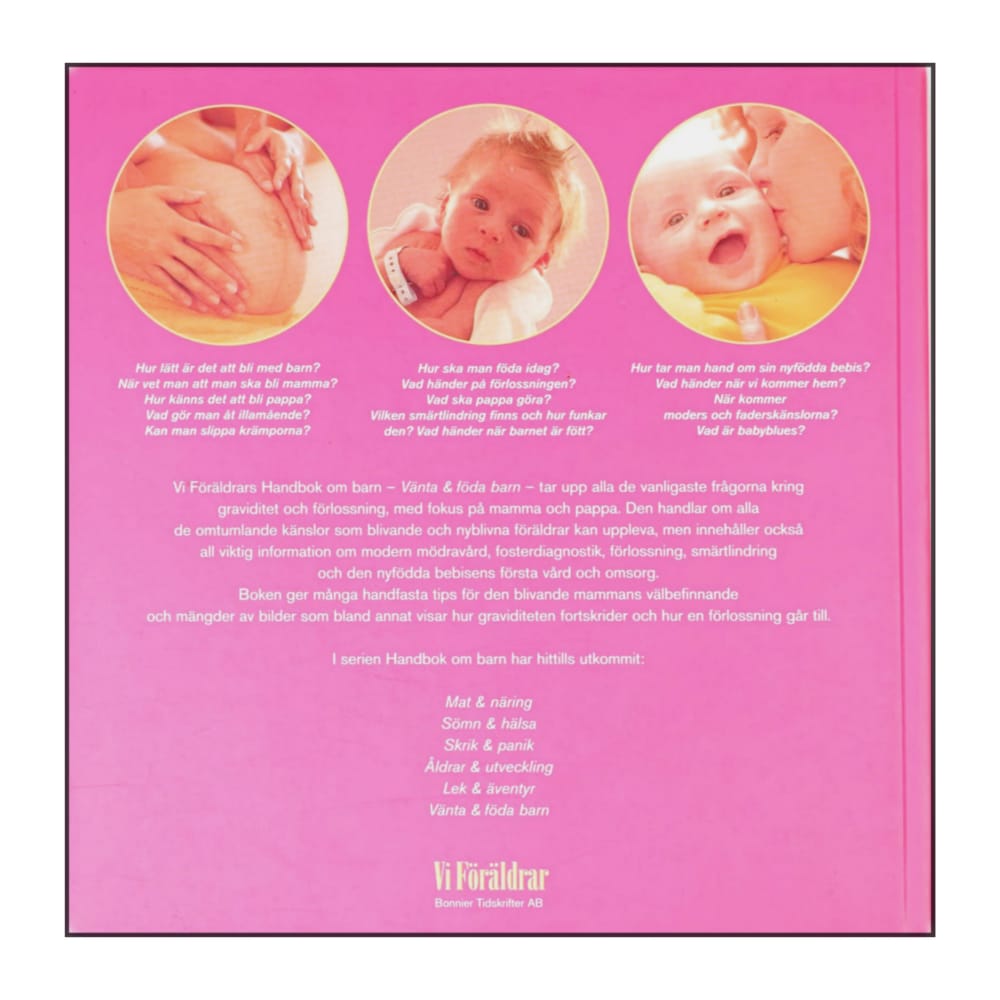 Handbok Om Barn Vänta & Föda Barn