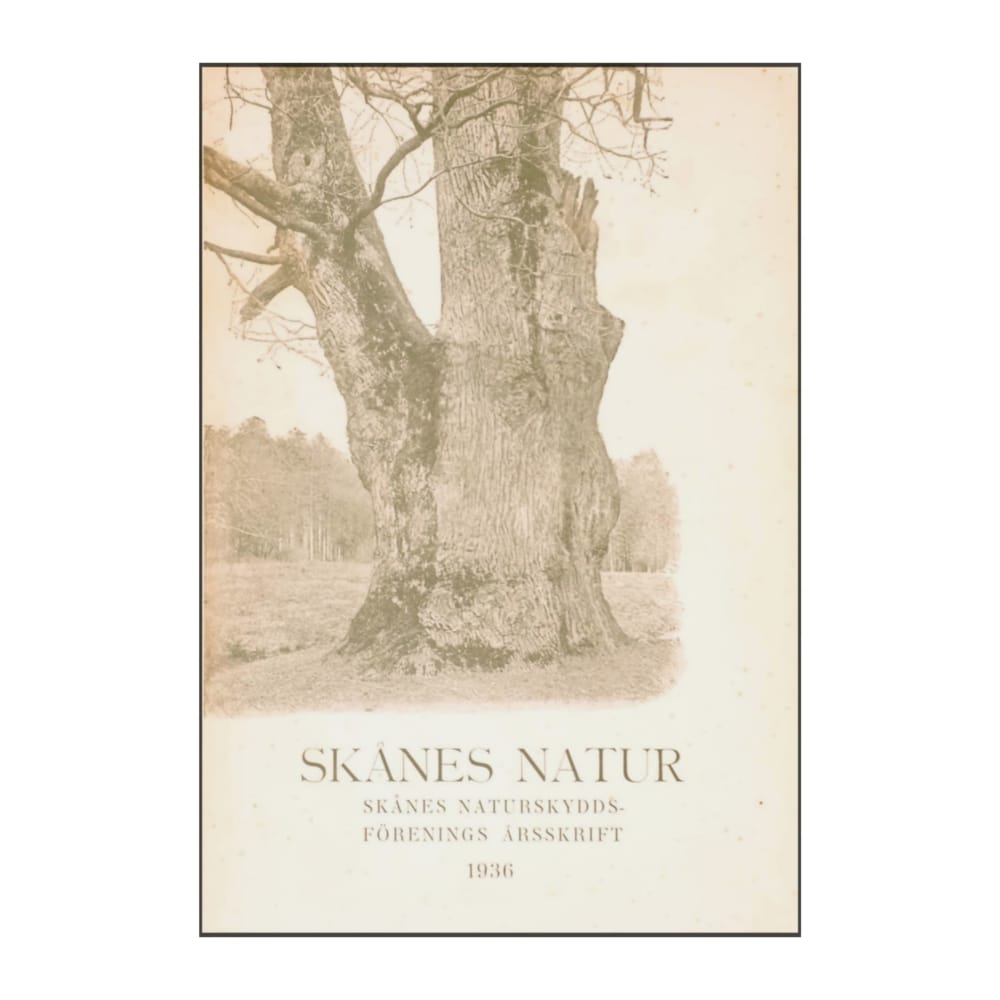 Skånes Natur 1936