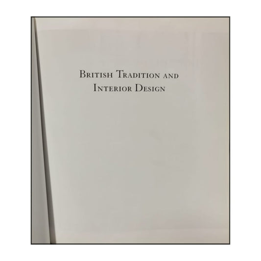 British Tradition And Interior Design