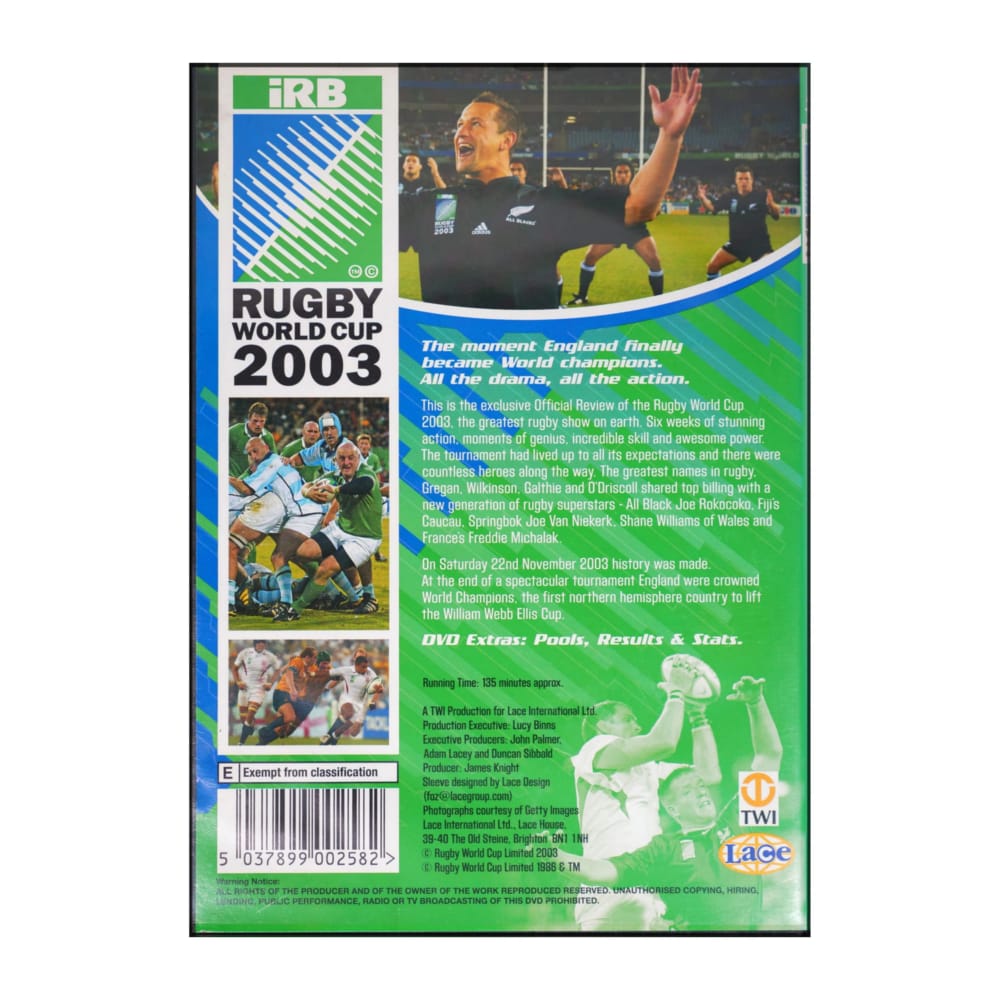 Rugby World Cup 2003: Official Review