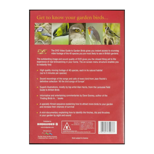 He Dvd Video Guide To Garden Birds