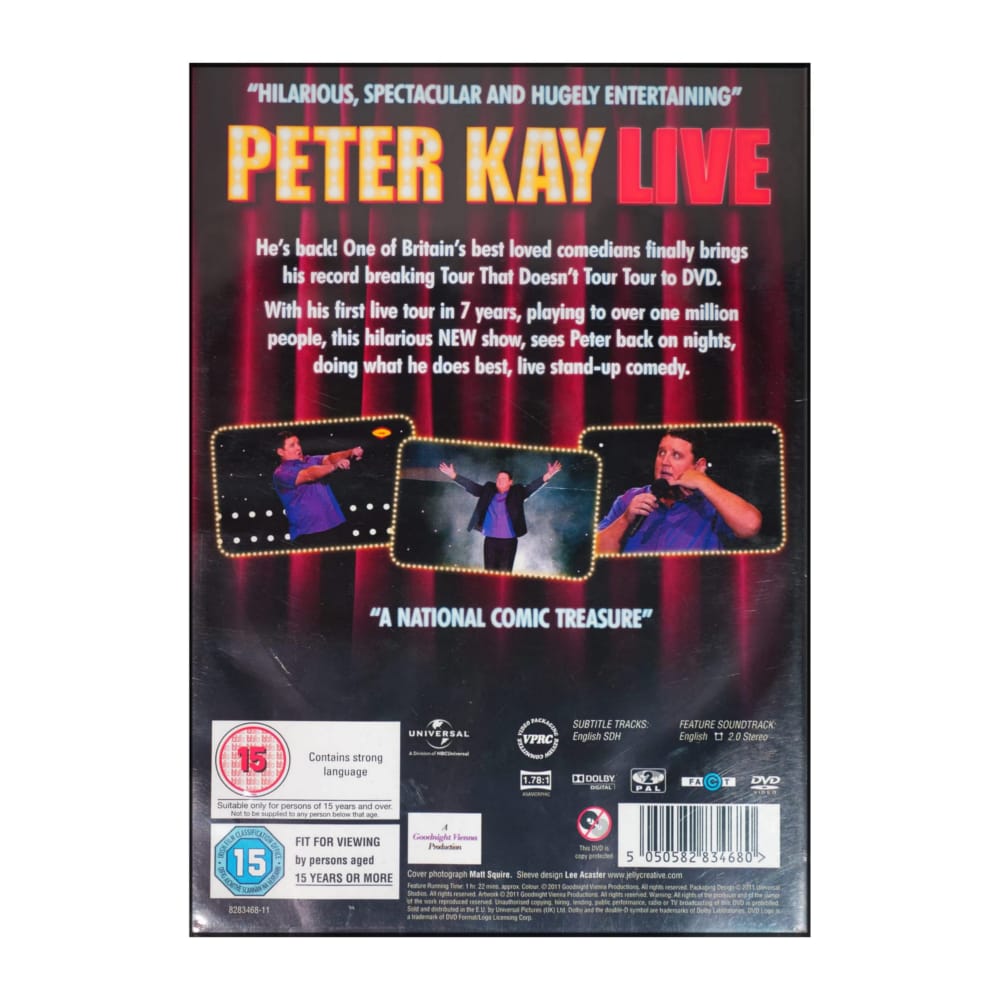 Peter Kay Live: The Tour That Didn'T Tour - Tour