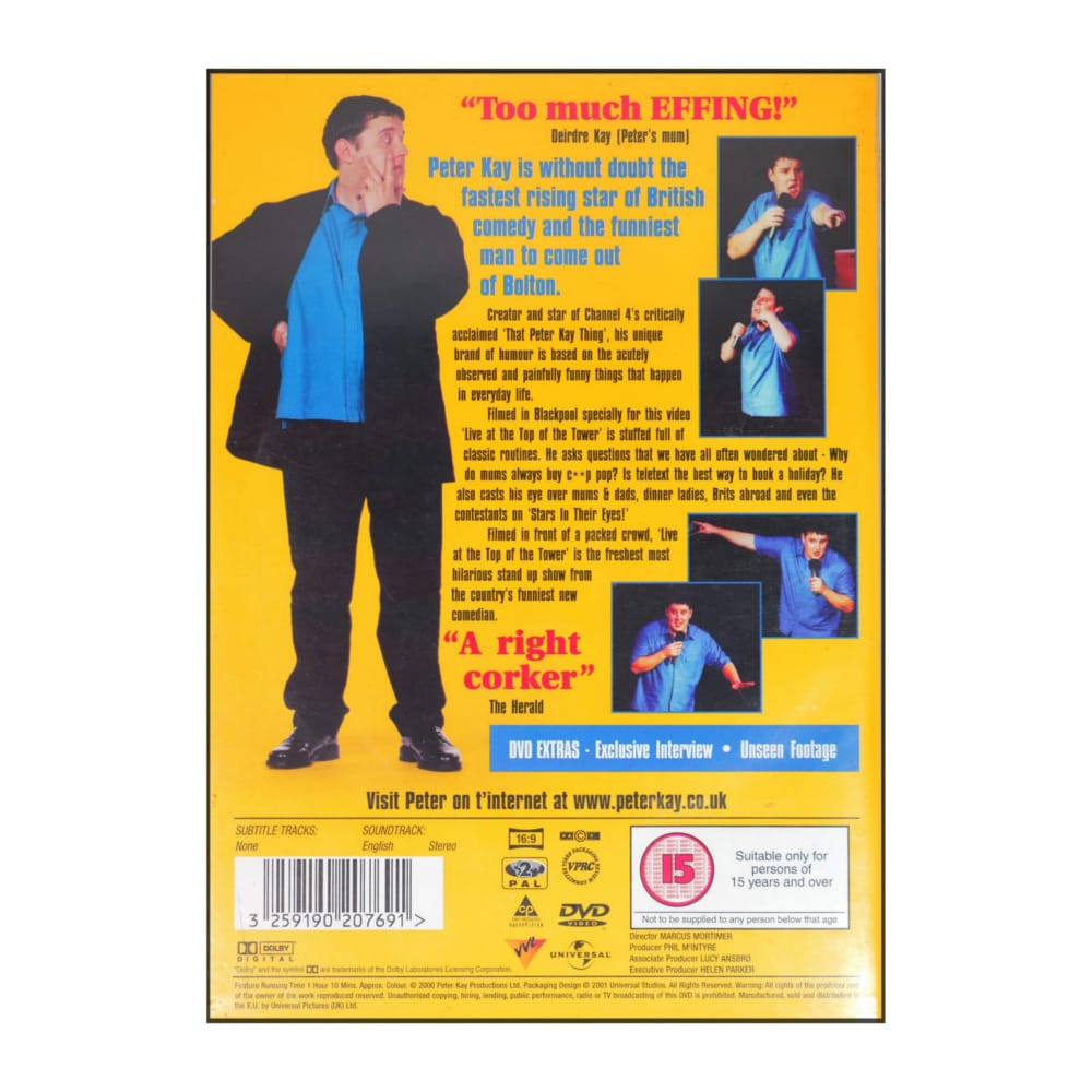 Peter Kay: Live At The Top Of The Tower