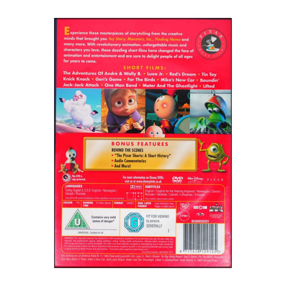 Pixar Short Films Collection