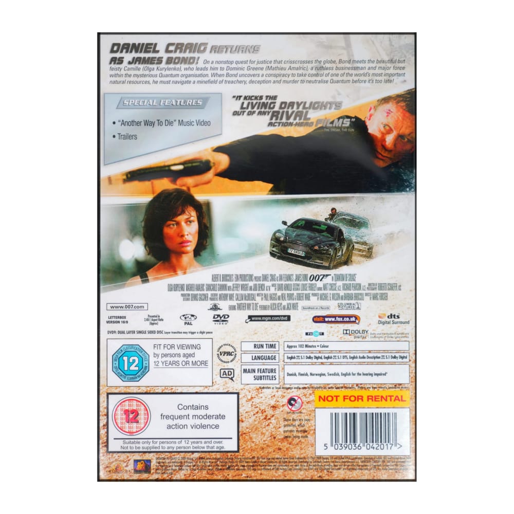 Quantum Of Solace