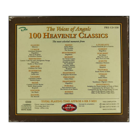 The Voices Of Angels: 100 Heavenly Classics: Best Loved Choral Masterpieces