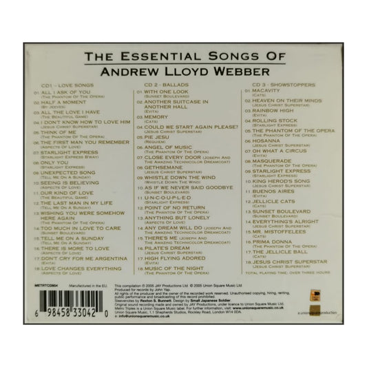 Andrew Lloyd Webber: The Essential Songs Of