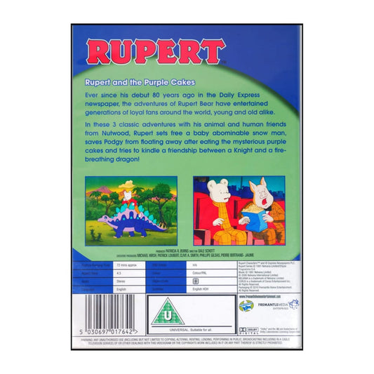 Rupert: Rupert And The Purple Cakes