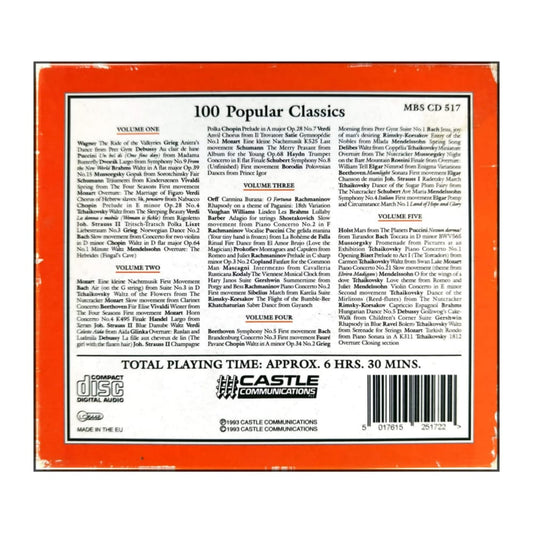 100 Popular Classics: Best Loved Works Of The Great Composers