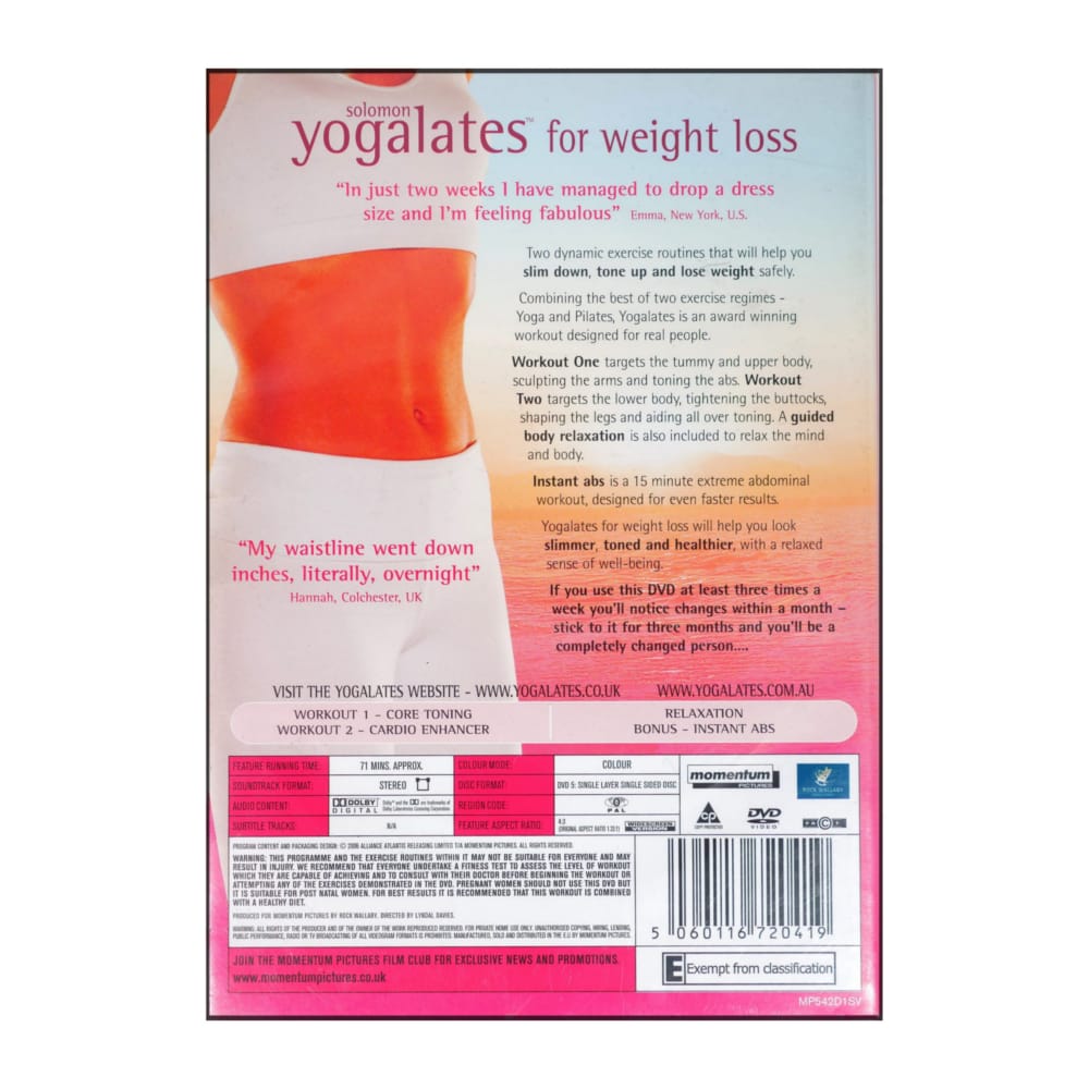 Solomon Yogalates For Weight Loss