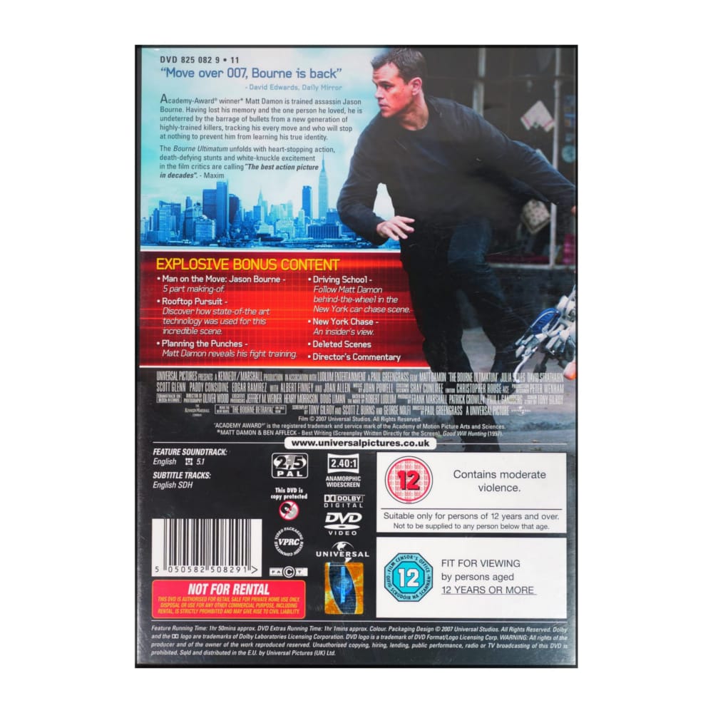 Jason Bourne: The Bourne Ultimatum