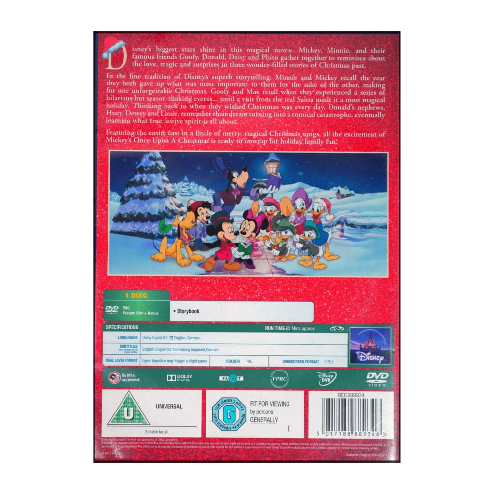 Mickey'S: Once Upon A Christmas