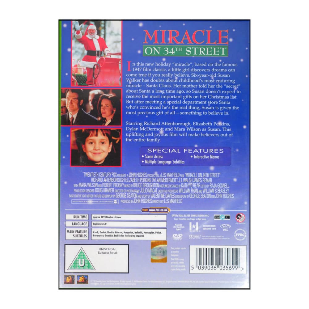 Miracle On 34Th Street
