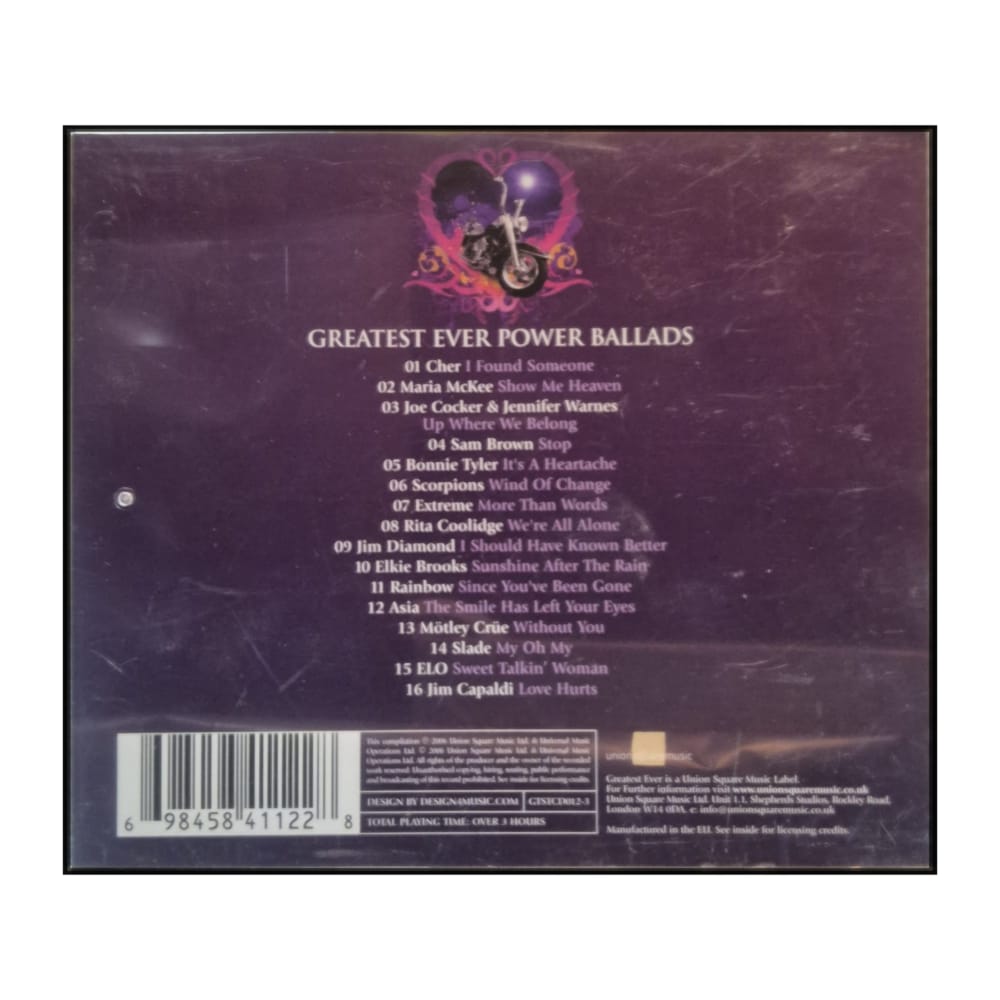 Greatest Ever! Power Ballads: The Definitive Collection Disc-3