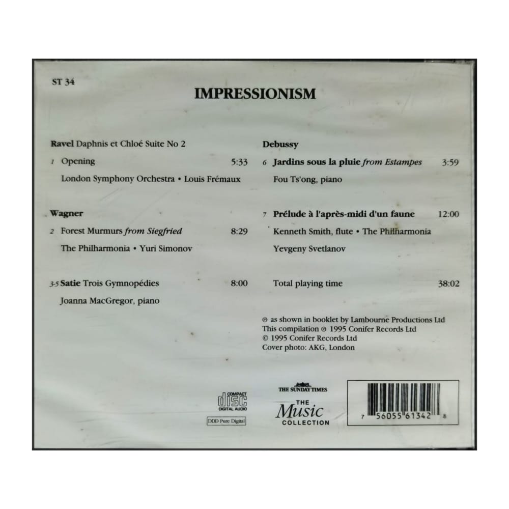 The Sunday Times: The Music Collection: Classical: Impressionism