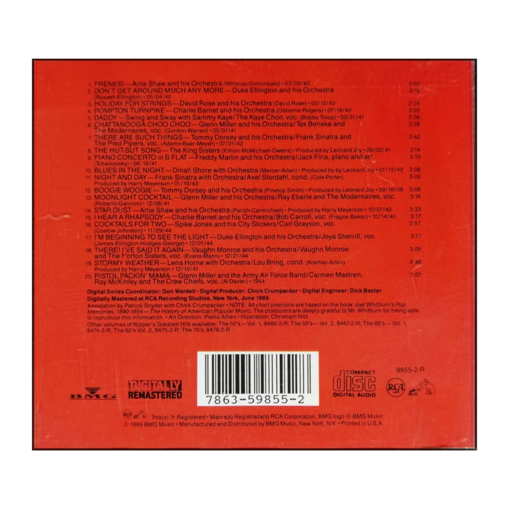 Nipper'S Greatest Hits: The 1940S V1